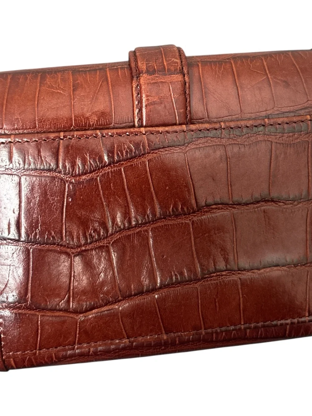 Brighton Heart Decor Brown Leather Wallet